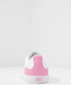 Lacoste LEROND - Baskets Basses - White/light Pink -Lacoste Soldes Magasin 80f08bcb93a7468f84beab110b61c600