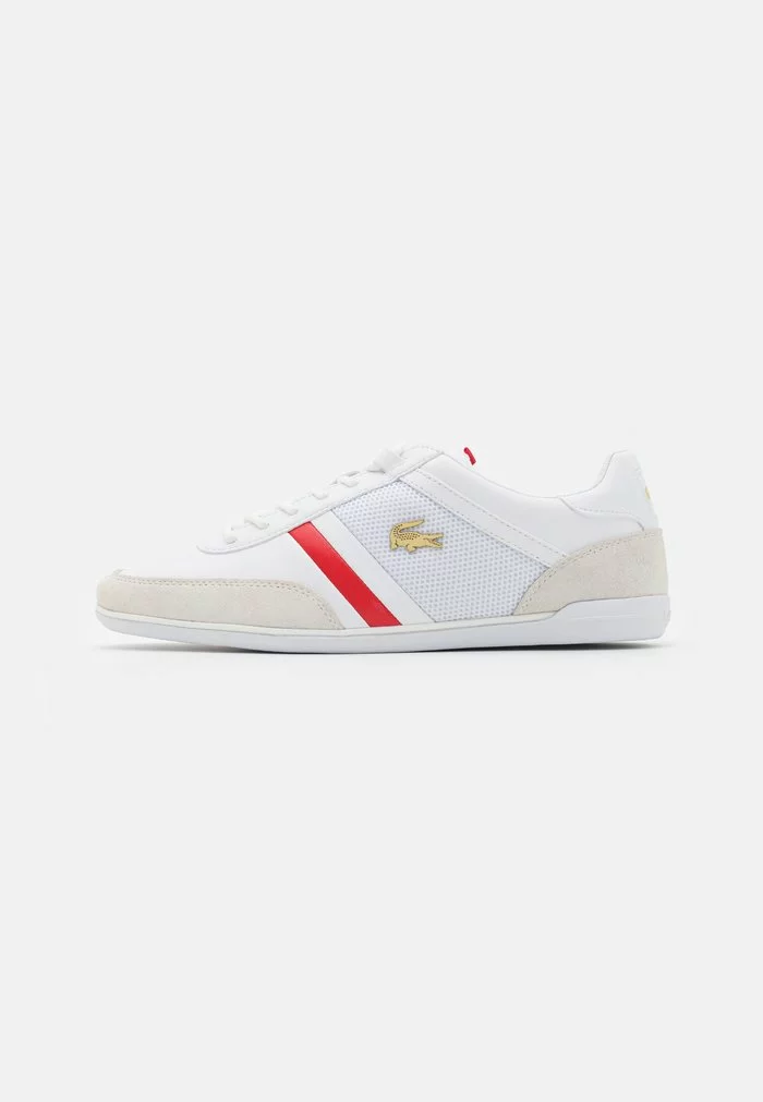 Lacoste GIRON - Baskets Basses - White/red 1 Lacoste GIRON - Baskets Basses - White/red