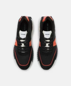 Lacoste DELUXE - Baskets Basses - Black/orange 9 Lacoste DELUXE - Baskets Basses - Black/orange -Lacoste Soldes Magasin 823020c72959428581faa8375f3070ac