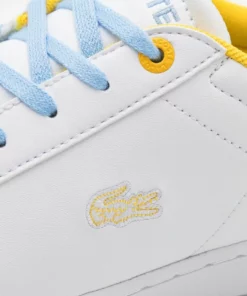 Lacoste CARNABY EXCLUSIVE - Baskets Basses - White/light Blue -Lacoste Soldes Magasin 8265396c04a24f4ea8c77d829f3de0d8