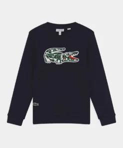 Lacoste UNISEX - Sweatshirt - Navy Blue/white/green