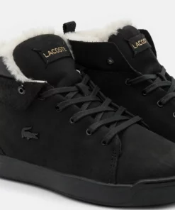 Lacoste EXPLORATEUR THERM0 - Baskets Montantes - Black -Lacoste Soldes Magasin 83875756b60a400db1763922192cbeba