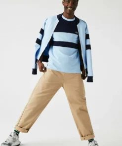 Lacoste T-shirt Imprimé - Bleu Marine / Bleu Clair