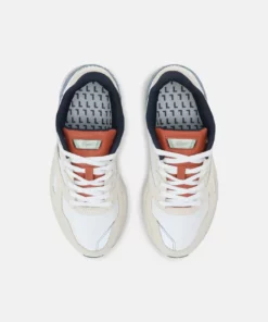 Lacoste STORM - Baskets Basses - Off White/blue -Lacoste Soldes Magasin 85308e9e5212498e87af664eb3ba786b