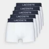 Lacoste 5 PACK - Shorty - White