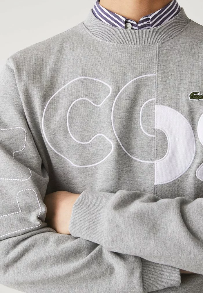 Lacoste Sweatshirt - Gris Chine 3 Lacoste Sweatshirt - Gris Chine – Image 3