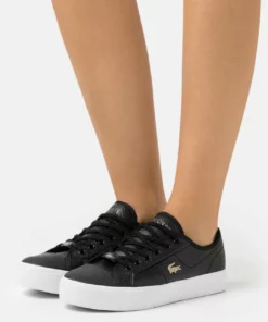 Lacoste ZIANE PLUS GRAND - Baskets Basses - Black/white