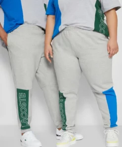 Lacoste UNISEX - Pantalon De Survêtement - Silver Chine/blue Royal/green -Lacoste Soldes Magasin 8745bc87362a4660b8b13484e9b06a88