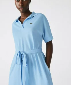 Lacoste Robe Pull - Bleu Clair -Lacoste Soldes Magasin 874f4f6388454d558ba7d6cadcd31b3b