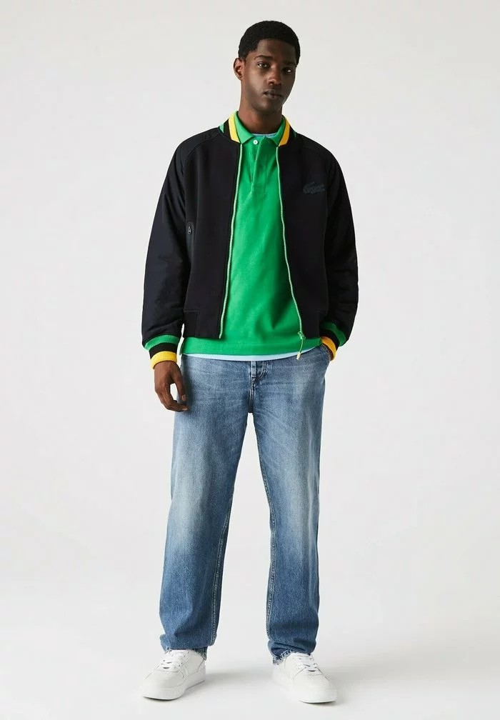 Lacoste Blouson Bomber - Green/black 1 Lacoste Blouson Bomber - Green/black