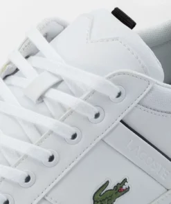 Lacoste CHAYMON - Baskets Basses - White/black -Lacoste Soldes Magasin 87ff9d3d1d614122808238209f064bf0