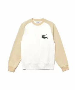 Lacoste Sweatshirt - Blanc Beige 10 Lacoste Sweatshirt - Blanc Beige -Lacoste Soldes Magasin 8802048419214afdbaa56bce0a909bf5