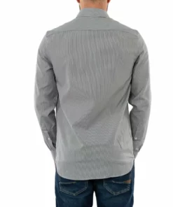 Lacoste Chemise - Gris -Lacoste Soldes Magasin 88356510515545b0a56af98535bfff62