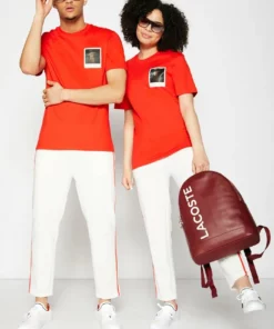 Lacoste POLAROID UNISEX - T-shirt Imprimé - Corrida -Lacoste Soldes Magasin 898164546bfe4dd68dfd16260eb24e69