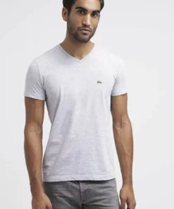 Lacoste T-shirt Basique - Argent Chine