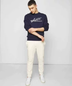 Lacoste Sweatshirt - Navy Blue -Lacoste Soldes Magasin 8a769721e70a49e39565948ba1cbdd87