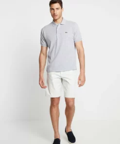 Lacoste Polo - Mottled Light Grey -Lacoste Soldes Magasin 8a7ec2be989f4a20976dfa9a65c050cd