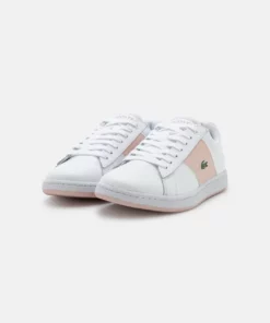Lacoste CARNABY - Baskets Basses - White/pink -Lacoste Soldes Magasin 8ad4362a10c44d3aa98918af49744a13