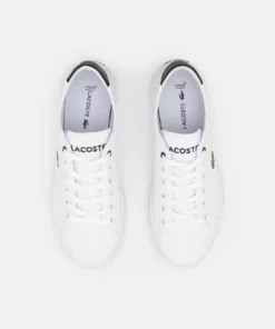 Lacoste GRIPSHOT UNISEX - Baskets Basses - White/black -Lacoste Soldes Magasin 8ad8be8852fb40bab91afdeef38ed190