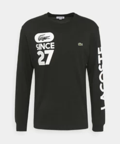 Lacoste T-shirt à Manches Longues - Noir 12 Lacoste T-shirt à Manches Longues - Noir -Lacoste Soldes Magasin 8b66b9d7131c4d3783ae25fd57b1d143