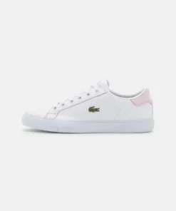 Lacoste LEROND PLUS - Baskets Basses - White/light Pink -Lacoste Soldes Magasin 8b9f75a874644e648c068390a23cc794
