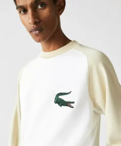 Lacoste Sweatshirt - Blanc Beige 8 Lacoste Sweatshirt - Blanc Beige -Lacoste Soldes Magasin 8bd4f270ea2d4d288157b6e839eeec56