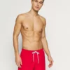 Lacoste Short De Bain - Rouge/marine
