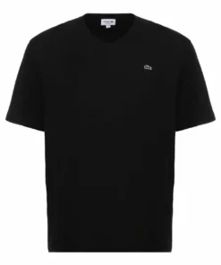 Lacoste T-shirt Basique - Black -Lacoste Soldes Magasin 8cf5040b8a0a45fdac0d46105a84e011