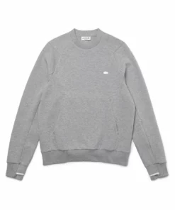 Lacoste TUK - Sweatshirt - Gris Chine -Lacoste Soldes Magasin 8d5331bbe7074db98a5c692b09496adb
