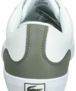 Lacoste Baskets Basses - Wht/khk -Lacoste Soldes Magasin 8d589fd14c0344e3b2a6df4ae91529b0