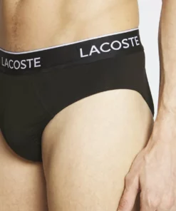 Lacoste 3 Pack - Slip - Black -Lacoste Soldes Magasin 8d6ec88a3baf45b39446b1686e278d64