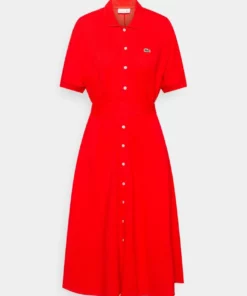 Lacoste Robe Chemise - Fireman