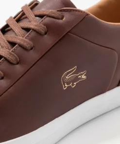 Lacoste LEROND - Baskets Basses - Brown/white 11 Lacoste LEROND - Baskets Basses - Brown/white -Lacoste Soldes Magasin 8ed502d4977a4be393ec14b72bf5ee78