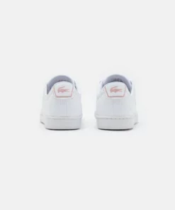 Lacoste CARNABY - Baskets Basses - White/light Pink -Lacoste Soldes Magasin 9069439d14524e4dbbead574370bff1d