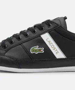Lacoste CHAYMON - Baskets Basses - Black/white -Lacoste Soldes Magasin 908e1046808e41f598c4aa9232681793