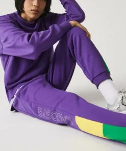 Lacoste Pantalon De Survêtement - Violet / Jaune / Vert -Lacoste Soldes Magasin 90a1dd0b067f4c0c9444daccd821900f