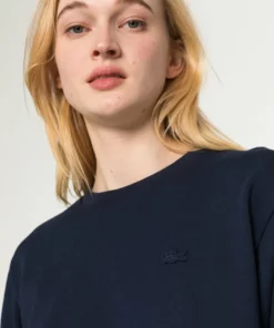 Lacoste Robe De Jour - Navy Blue -Lacoste Soldes Magasin 917f25be867f407fa950ca03465cbfb9