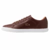 Lacoste LEROND - Baskets Basses - Brown/white