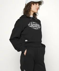 Lacoste EXCLUSIVE - Sweat à Capuche - Black -Lacoste Soldes Magasin 925906f55698464d944ba1c3f4d9392d
