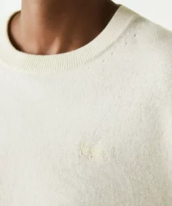 Lacoste Pullover - Blanc -Lacoste Soldes Magasin 92bdf07293c14ae4a6200e2bd0e36ec1