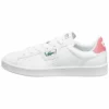 Lacoste Baskets Basses - Wht/dk Pnk