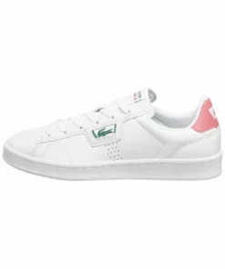 Lacoste Baskets Basses - Wht/dk Pnk