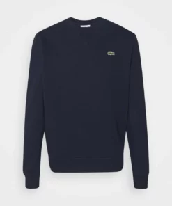Lacoste Sweatshirt - Navy Blue -Lacoste Soldes Magasin 93b75e5a7e174412a3bbdcb005473aa9