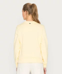 Lacoste Sweatshirt - Jaune -Lacoste Soldes Magasin 93c0a9c200ac45bcb2864b5aaa29abab