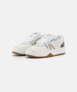 Lacoste Baskets Basses - White/dark Grey -Lacoste Soldes Magasin 9465a16995fc4b98b436fe813a5e5070