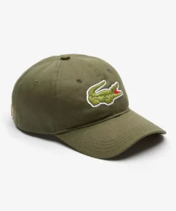 Lacoste HBP - Casquette - Vert Kaki -Lacoste Soldes Magasin 949c842f3c0246678285c920acb4a10d