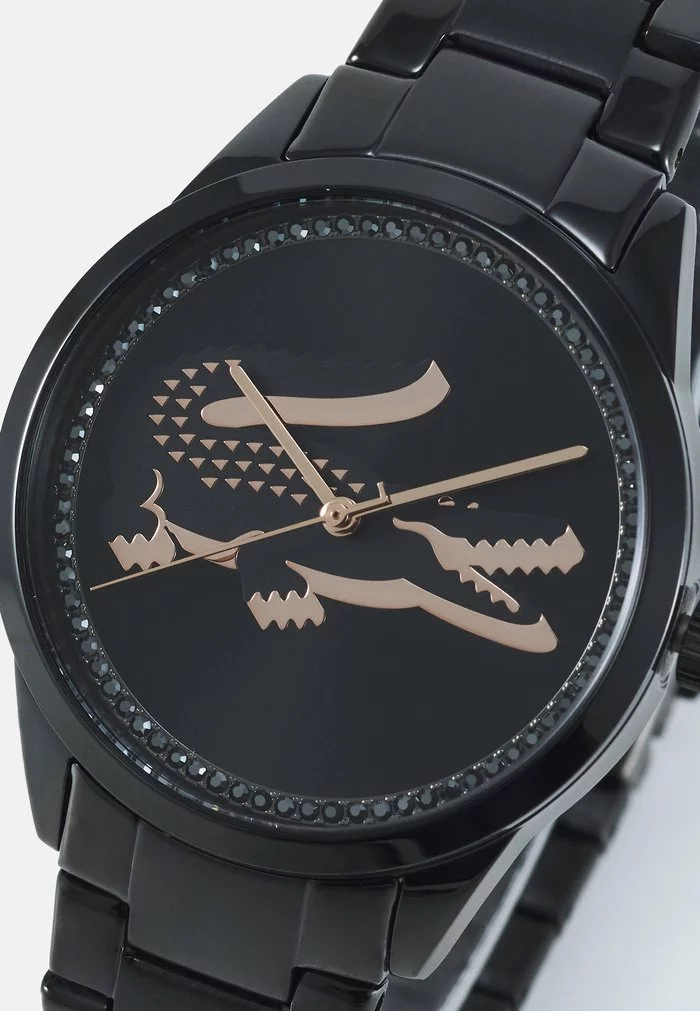 Lacoste LADYCROC - Montre - Black 4 Lacoste LADYCROC - Montre - Black – Image 4