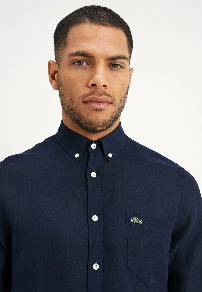 Lacoste Chemise - Navy Blue 4 Lacoste Chemise - Navy Blue – Image 4