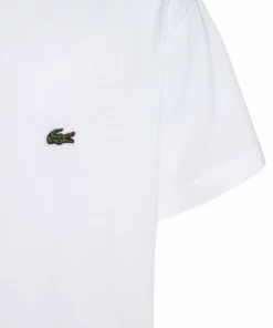Lacoste T-shirt Basique - White 5 Lacoste T-shirt Basique - White -Lacoste Soldes Magasin 985168715fe0432c94d06f11d8e2df15