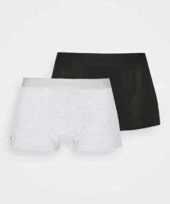 Lacoste 2 PACK - Shorty - Noir/argent Chine -Lacoste Soldes Magasin 98ce5614418a4f3bb19af0e8de4e385e